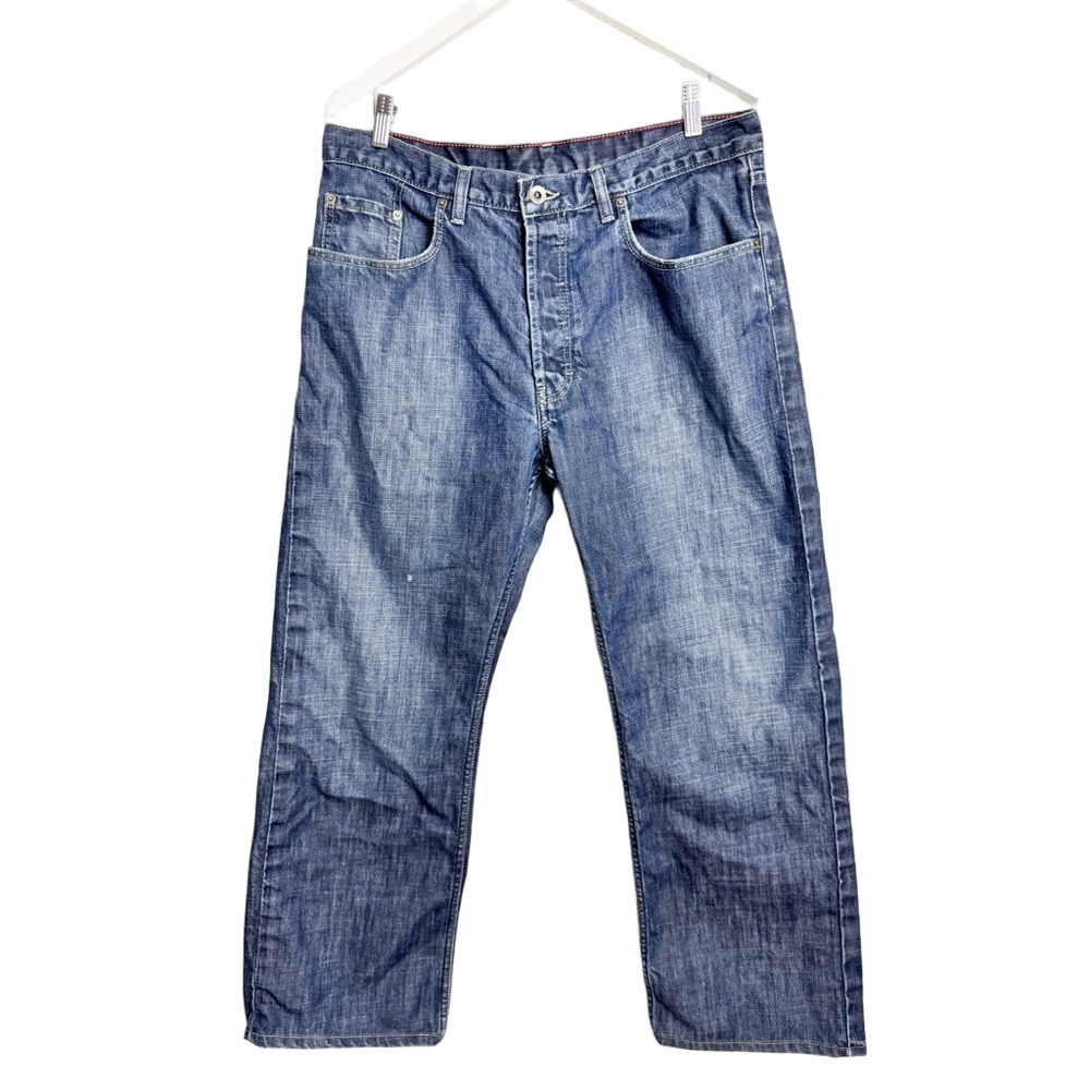 Banana Republic Mens Blue Jeans Size 35 X 30 Relaxed Fit